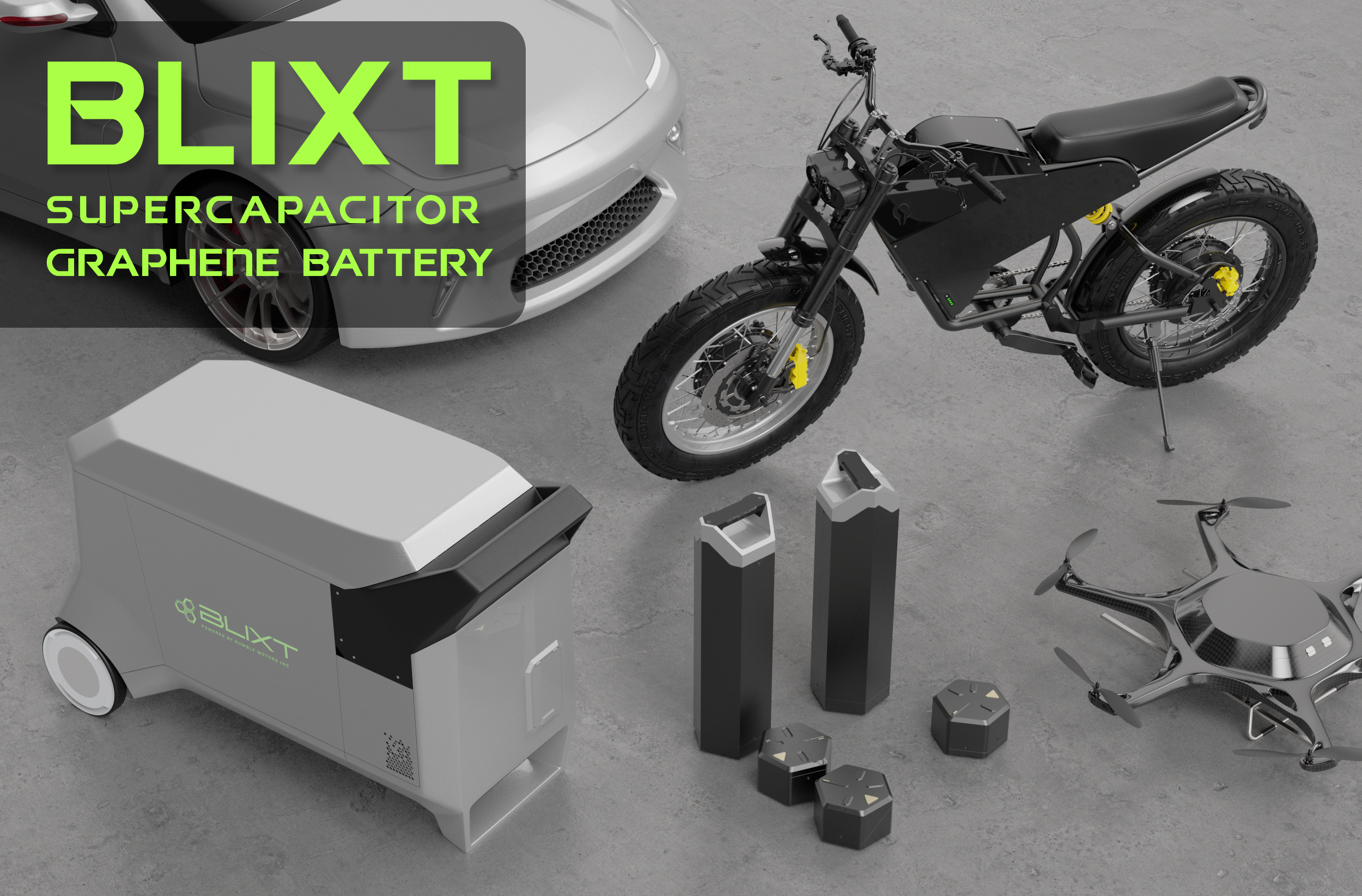 BLIXT - Graphene Battery - 60V 30AH